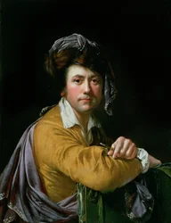 Selvportræt i en alder af omkring fyrre, ca. 1772-3